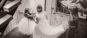 Bride at our Alta Utah wedding venue