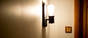 Hallway light at the Peruvian