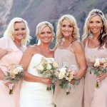 a bridal group at alta peruvian lodge