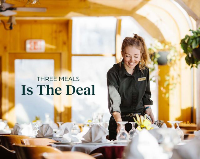 Three Meals is the Deal